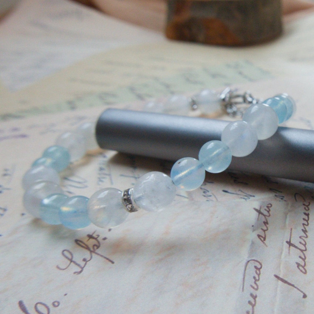 Aquamarine Crystal: Clarity, Courage and Calm - To Eons