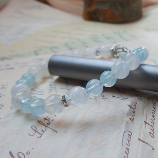 Aquamarine Crystal: Clarity, Courage and Calm - To Eons
