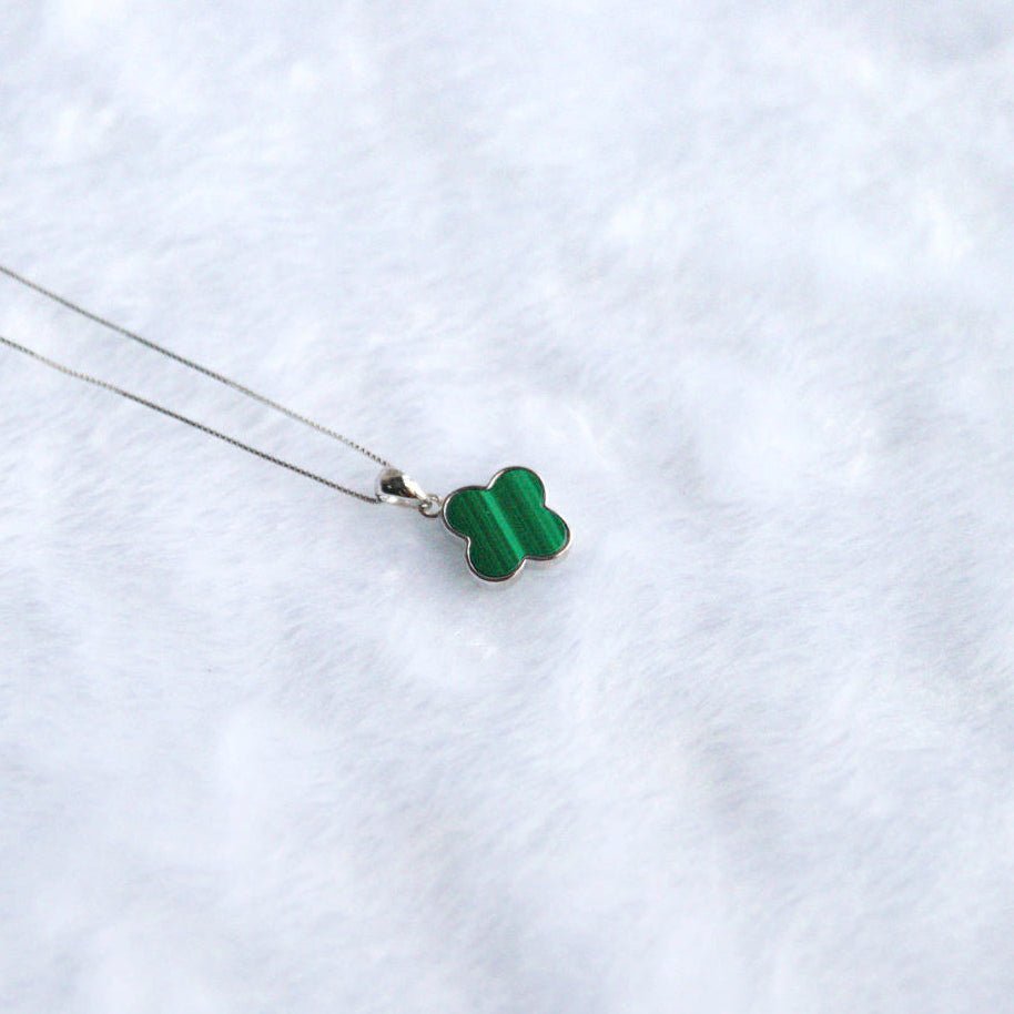 Clover Malachite Necklace - To Eons