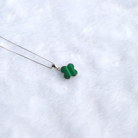 Clover Malachite Necklace - To Eons