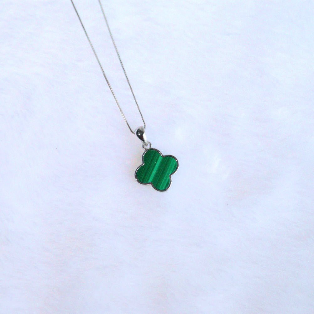 Clover Malachite Necklace - To Eons
