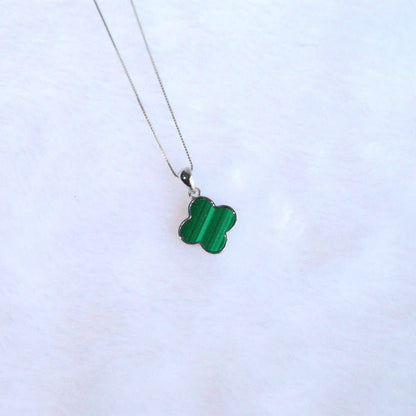 Clover Malachite Necklace - To Eons