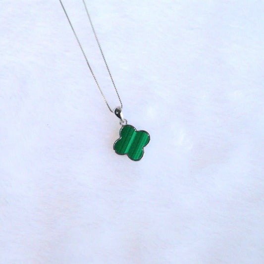 Clover Malachite Necklace - To Eons
