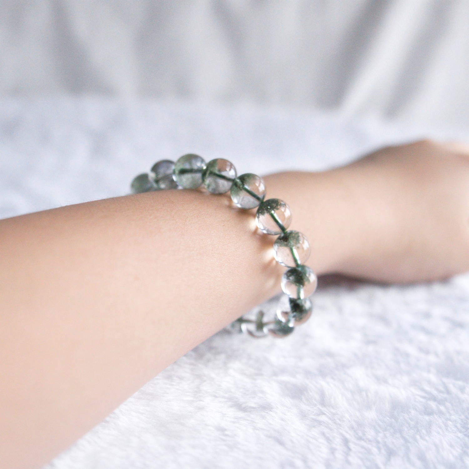 Green Phantom Bracelet – The Crystal of Growth, Wealth & Transformation - To Eons