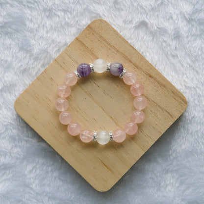 Lavender Haze – Crystal Bracelet for Love, Calm and Peaceful Sleep - To Eons
