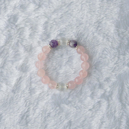 Lavender Haze – Crystal Bracelet for Love, Calm and Peaceful Sleep - To Eons