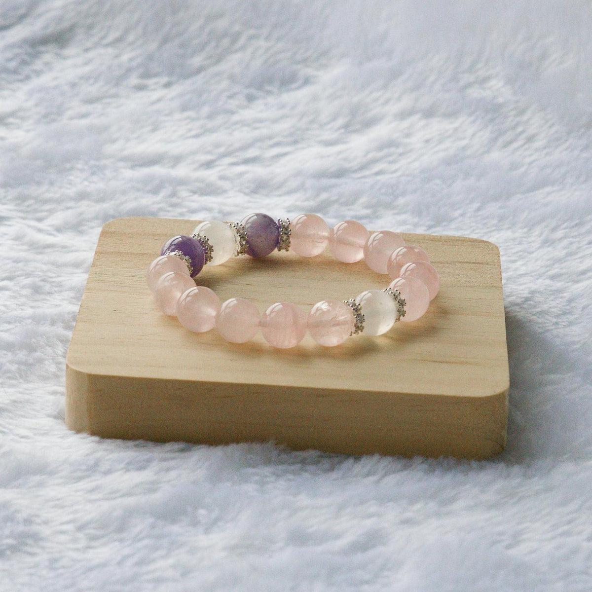 Lavender Haze – Crystal Bracelet for Love, Calm and Peaceful Sleep - To Eons
