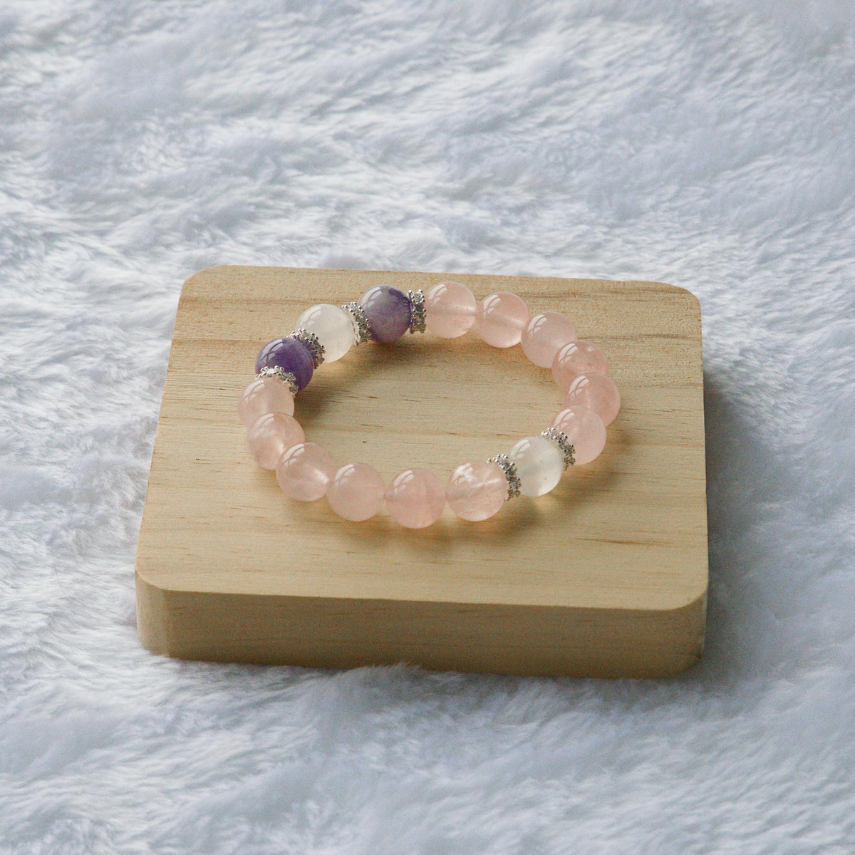 Lavender Haze – Crystal Bracelet for Love, Calm and Peaceful Sleep - To Eons