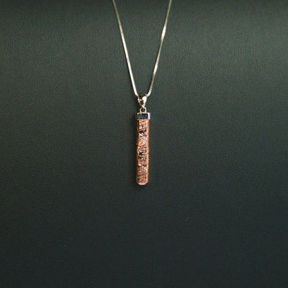 Muonionalusta Iron Meteorite Pendant - To Eons