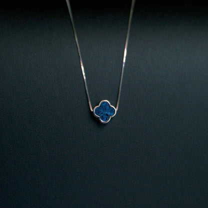 Muonionalusta Meteorite Clover Pendant - To Eons