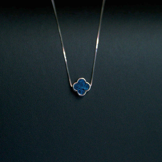 Muonionalusta Meteorite Clover Pendant - To Eons