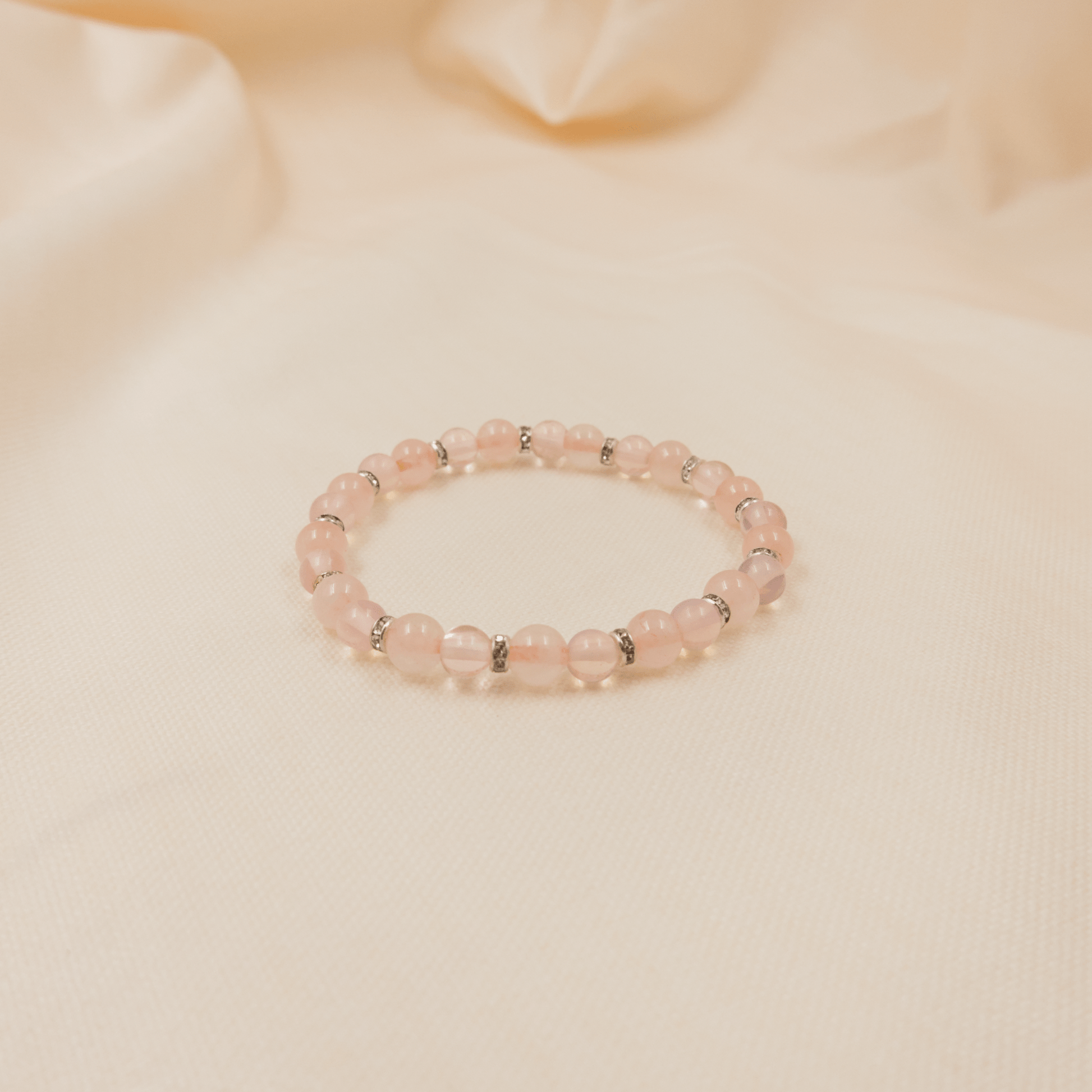 Opal and Rose Quartz Bracelet - Crystal Bracelet for emotional healing, love, and inner peace - To Eons