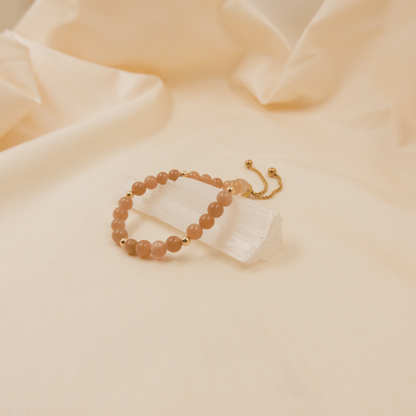 Sunstone Bracelet - Crystal Bracelet for Joy and Confidence - To Eons