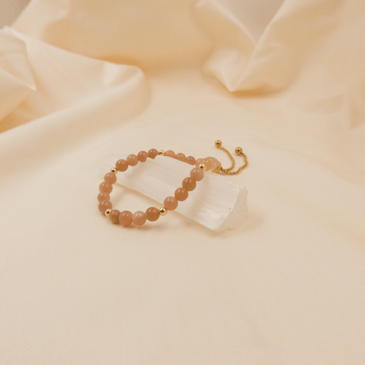 Sunstone Bracelet - Crystal Bracelet for Joy and Confidence - To Eons
