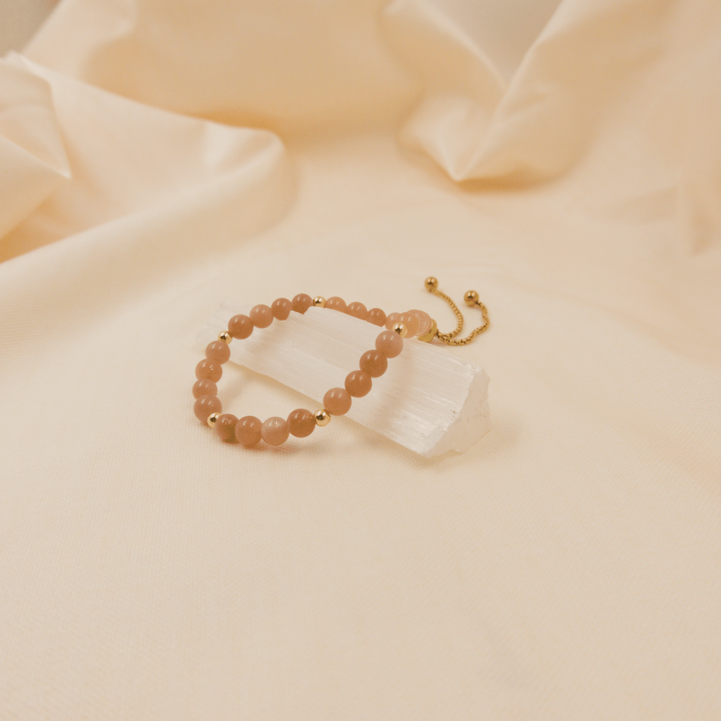 Sunstone Bracelet - Crystal Bracelet for Joy and Confidence - To Eons