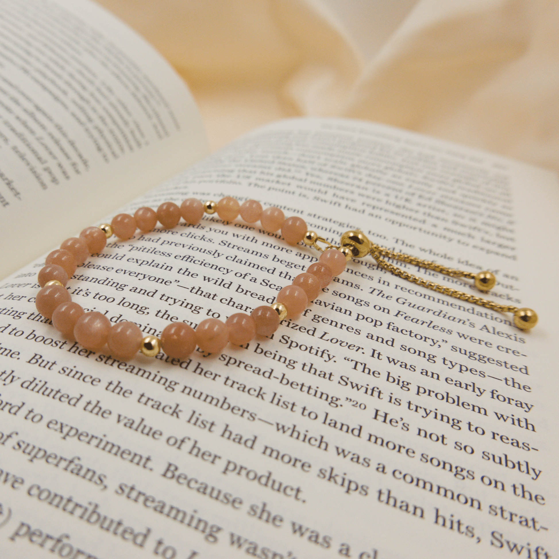 Sunstone Bracelet - Crystal Bracelet for Joy and Confidence - To Eons