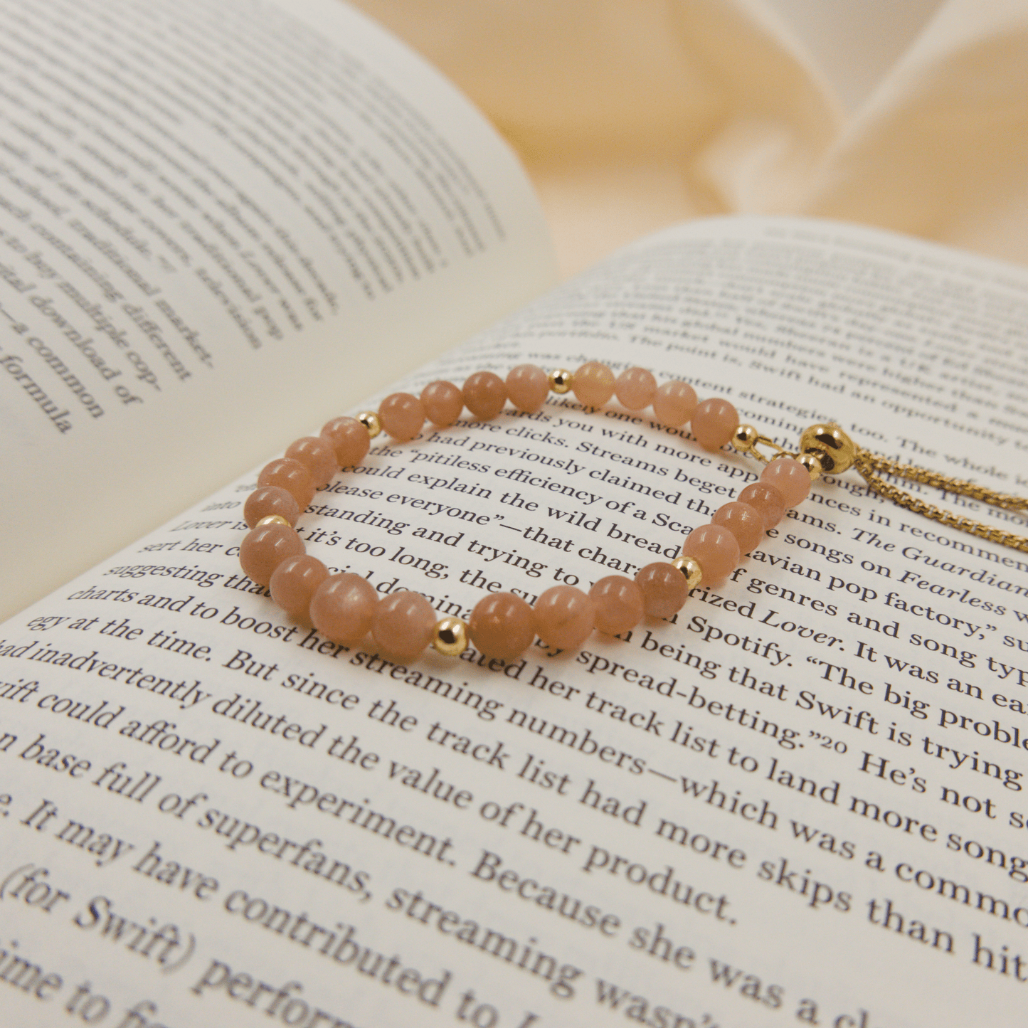 Sunstone Bracelet - Crystal Bracelet for Joy and Confidence - To Eons